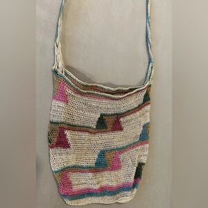 Extra-Lovely Seagrass Handwoven Crossbody Summer Bag